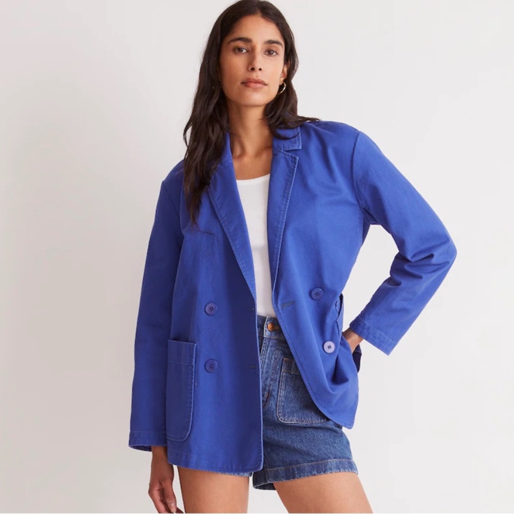 Madewell Crossover Blazer in (Re)generative Chino size M